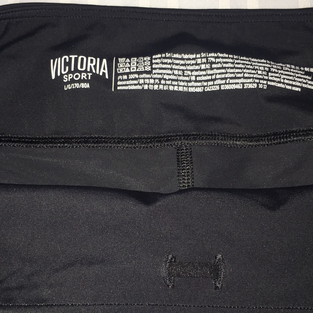 New Victoria’s Secret VSX Mesh Inset Leggings - Picture 5 of 8